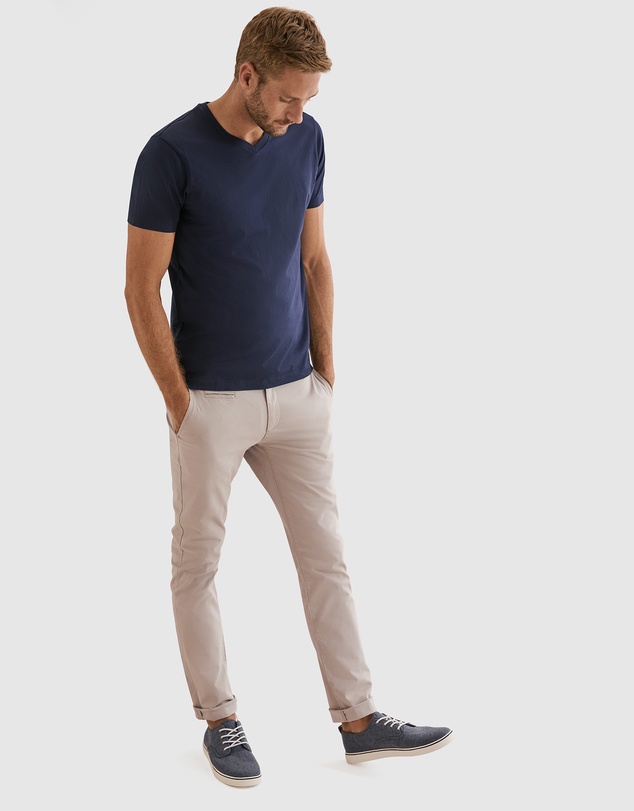 Country Road Pima V-neck T-Shirt