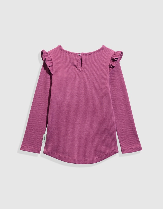 Country Road Recycled Polyester Soft Frill T-Shirt