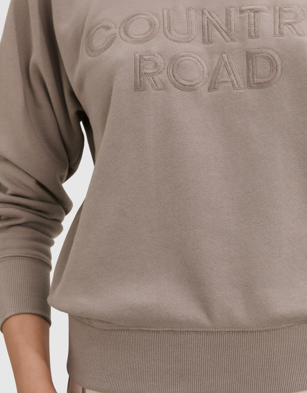 Country Road Verified Australian Cotton Casual Logo Sweat