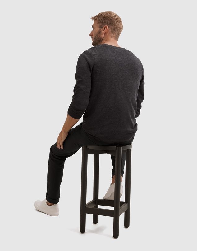 Country Road Verified Australian Merino V-neck Knit