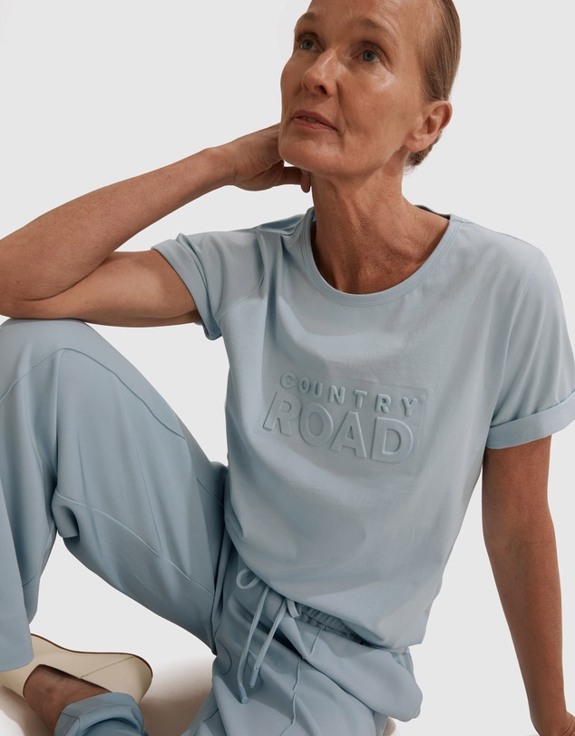 Country Road Verified Australian Cotton Modern Embossed T-Shirt