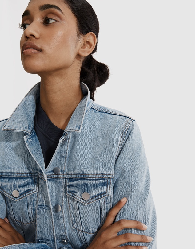 Country Road Australian Cotton Slim Denim Jacket