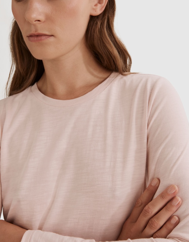 Country Road Long Sleeve Australian Cotton Slub T-Shirt