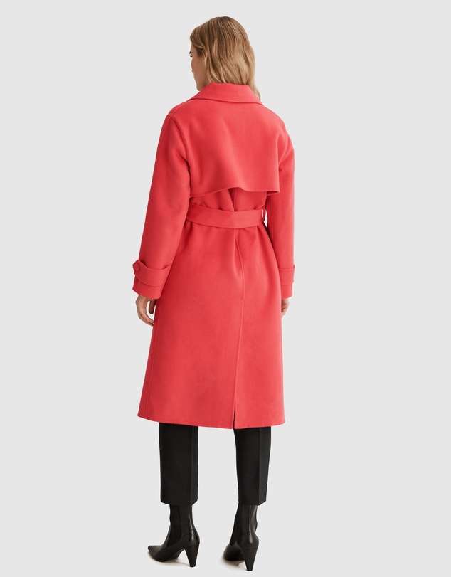 Country Road Belted Soft Coat