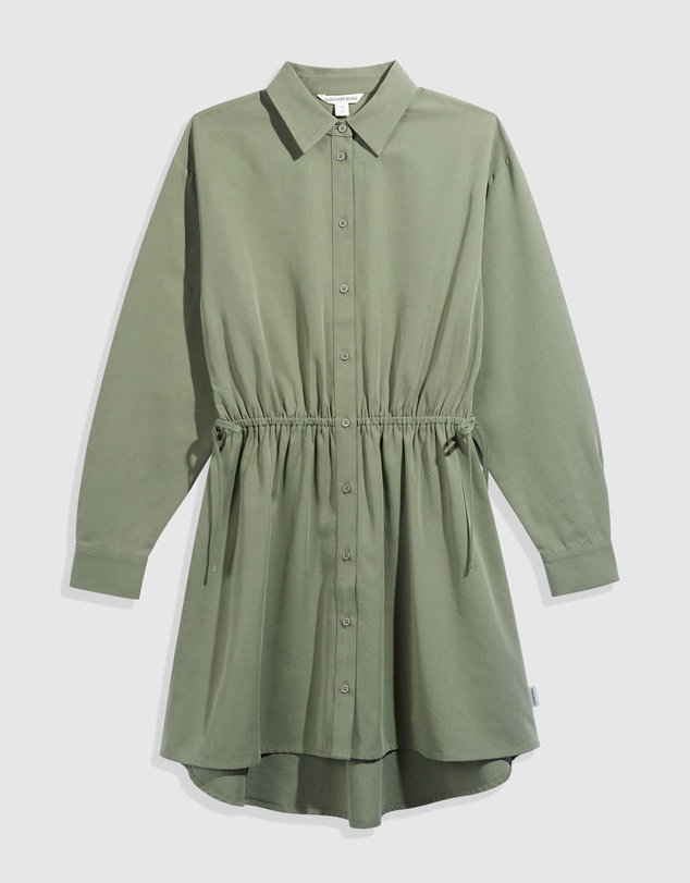 Country Road Teen Button Through Shirt Dress