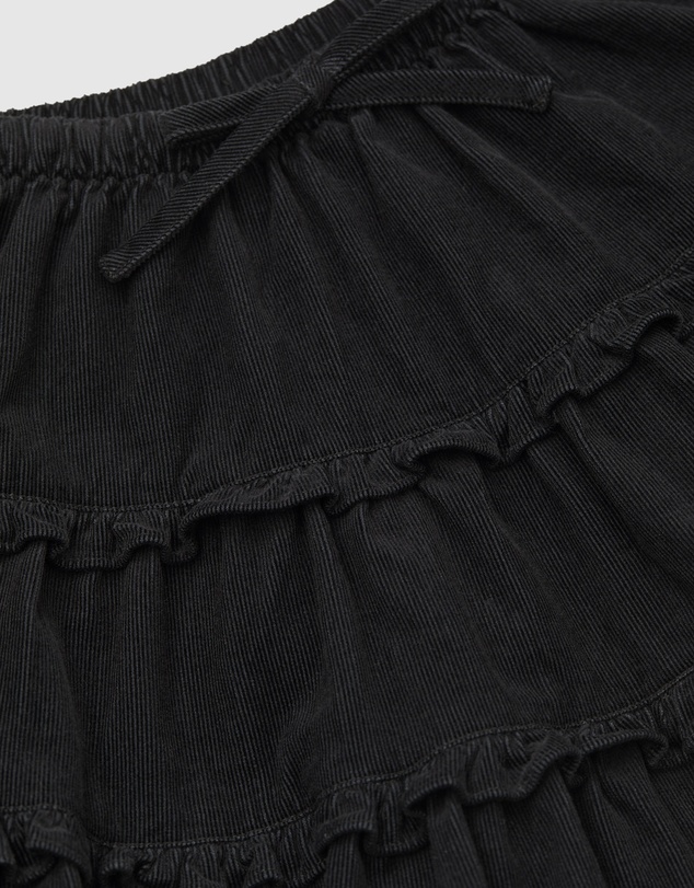 Country Road Tiered Cord Skirt