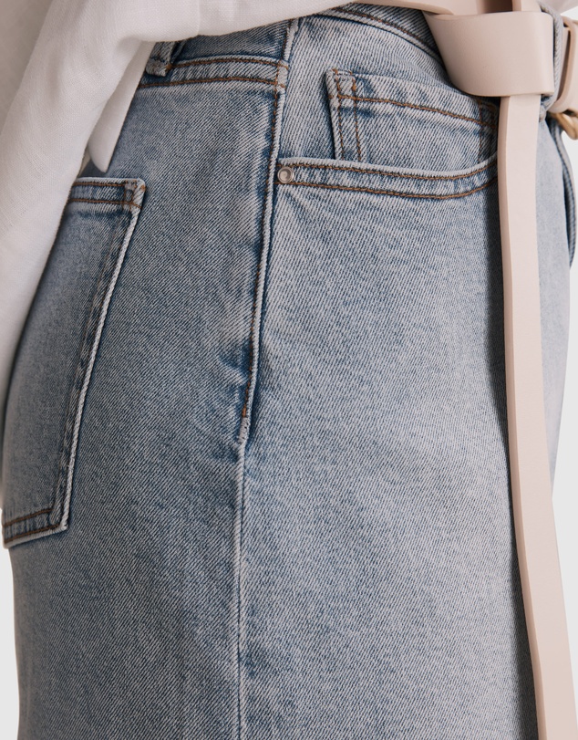 Country Road Australian Cotton Denim Mini Skirt