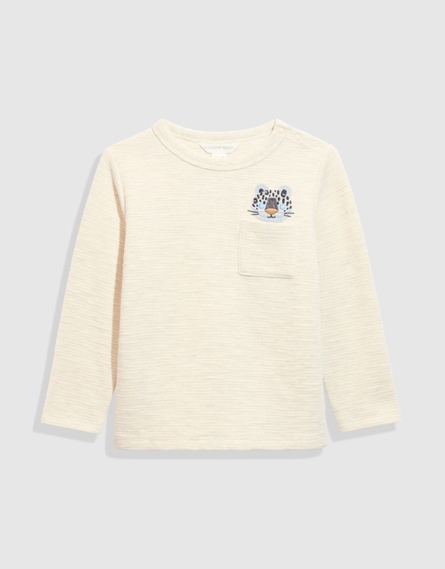 Country Road Organically Grown Cotton Ice Leopard T-Shirt