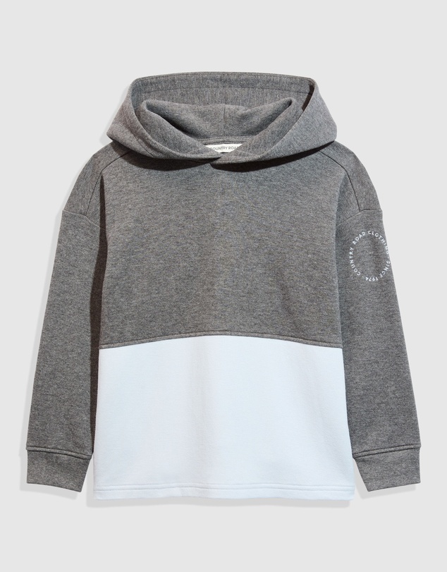 Country Road Organically Grown Cotton Logo Hood T-Shirt