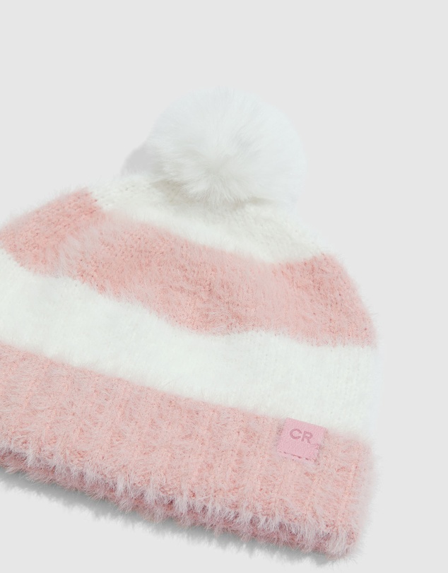 Country Road Stripe Knit Beanie
