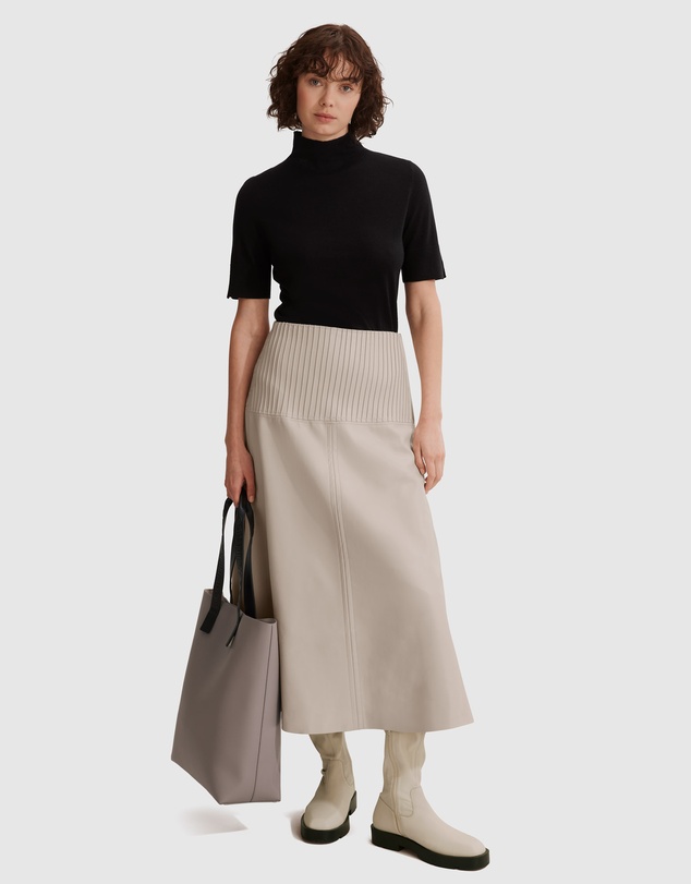 Country Road Australian Merino Wool Silk Short Sleeve Knit