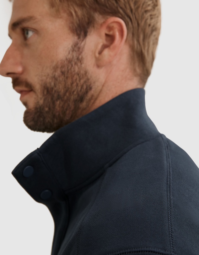 Country Road Towards Circularity - Recycled Cotton Mock Neck Sweat