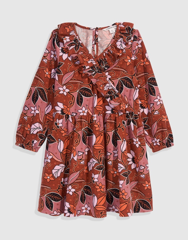 Country Road Autumn Floral Dress