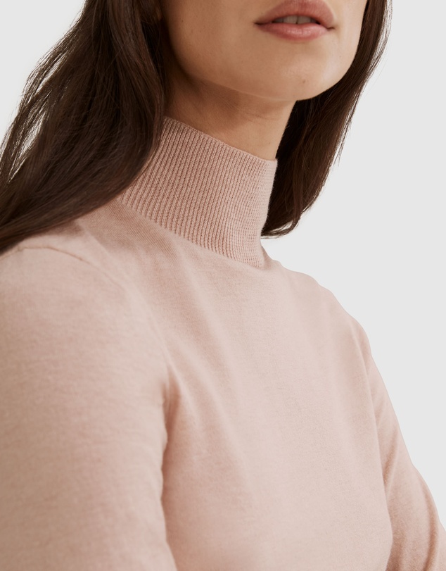 Country Road Australian Merino Wool Silk Long Sleeve Knit