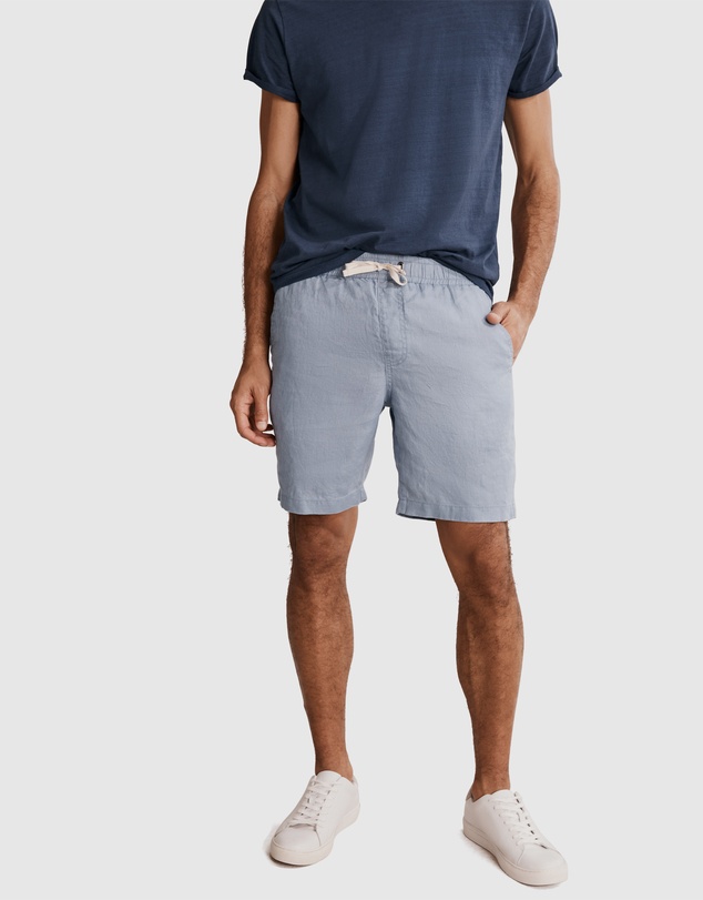 Country Road Organically Grown Linen Drawcord Short