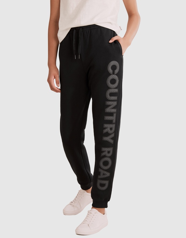 Country Road Teen Verified Australian Cotton Logo Sweat Pant