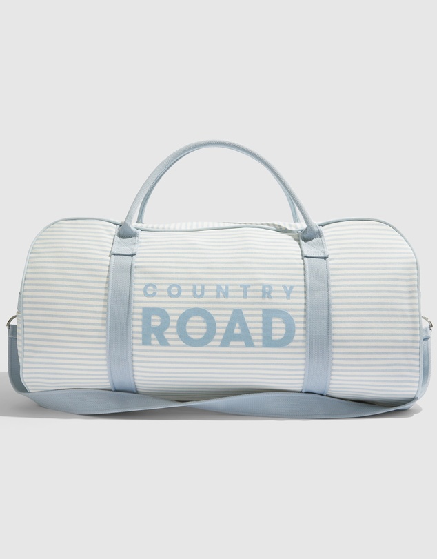 Country Road Flocked Stripe Tote
