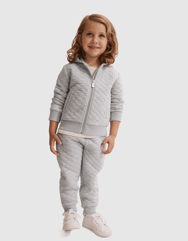 Country Road Australian Cotton Quilted Hooded Sweat