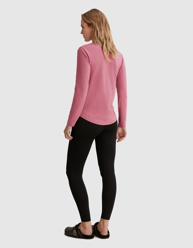 Country Road Long Sleeve Australian Cotton Slub T-Shirt