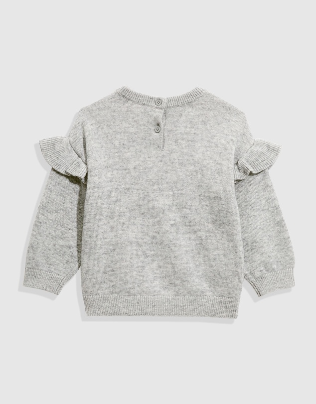 Country Road Textured Heart Knit