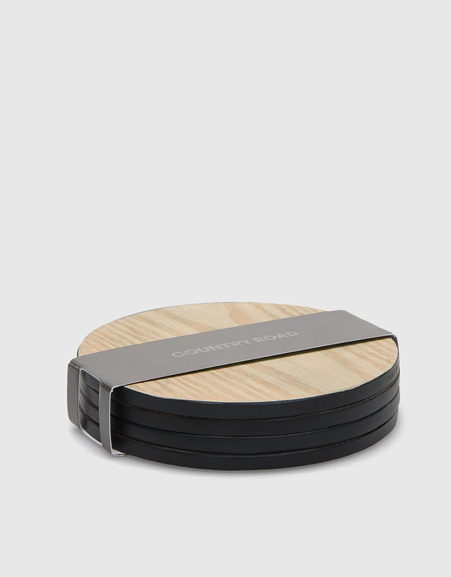 Country Road Wali Coaster Pack Of 4