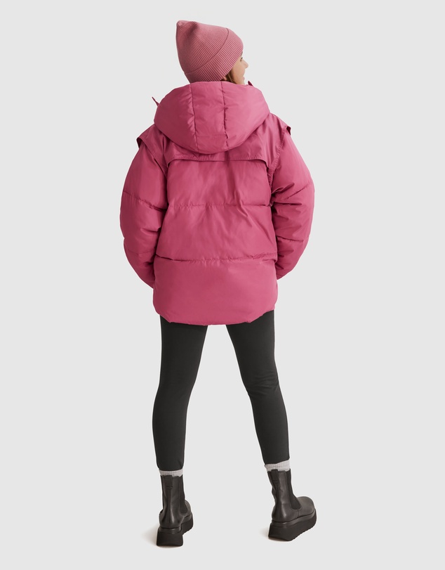 Country Road Teen Recycled Polyester Oversized Quilt Puffer Jacket