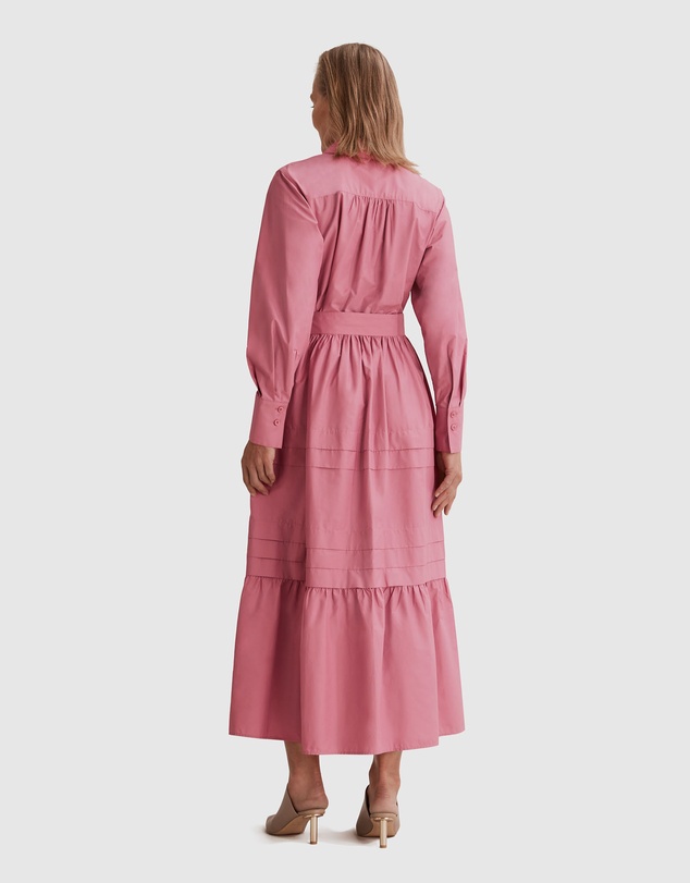 Country Road Panelled Shirt Dress