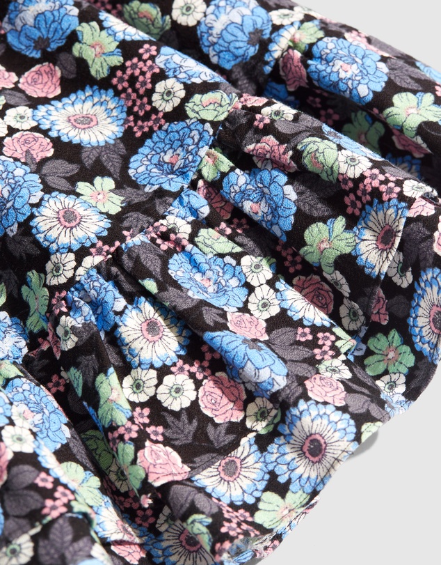 Country Road Floral Button Dress