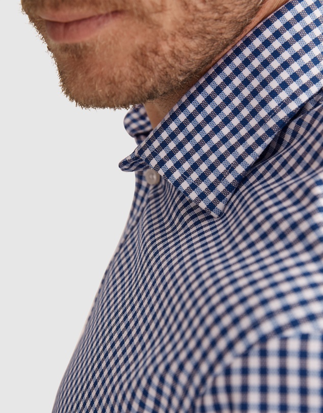 Country Road Regular Fit Gingham Travel Shirt