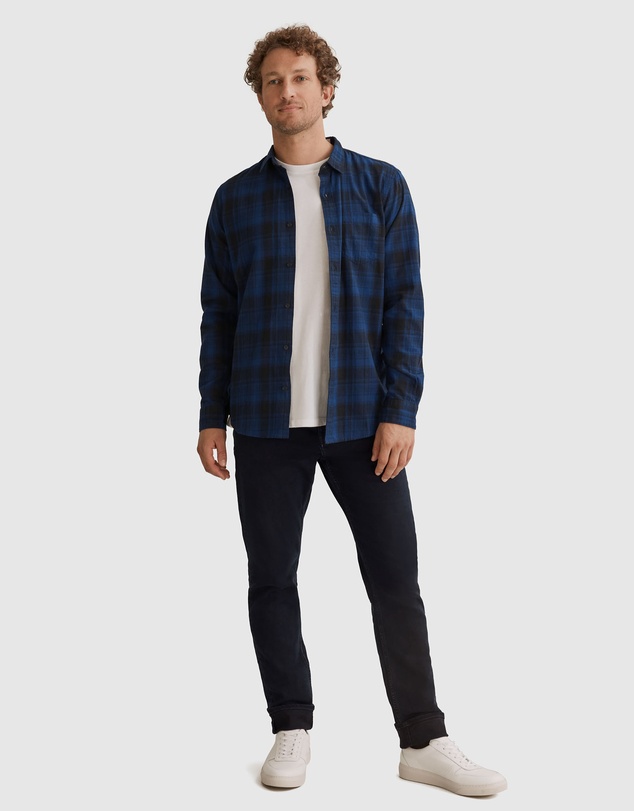 Country Road Regular Fit Brushed Check Shirt