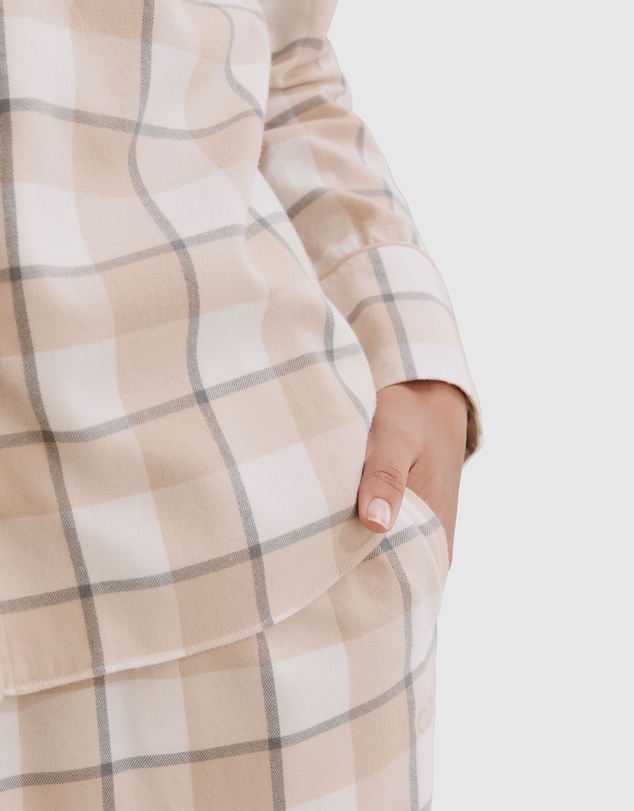 Country Road Flannel Lounge Set