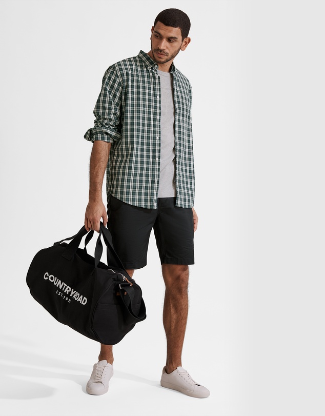 Country Road Organically Grown Cotton Modern Logo Duffle