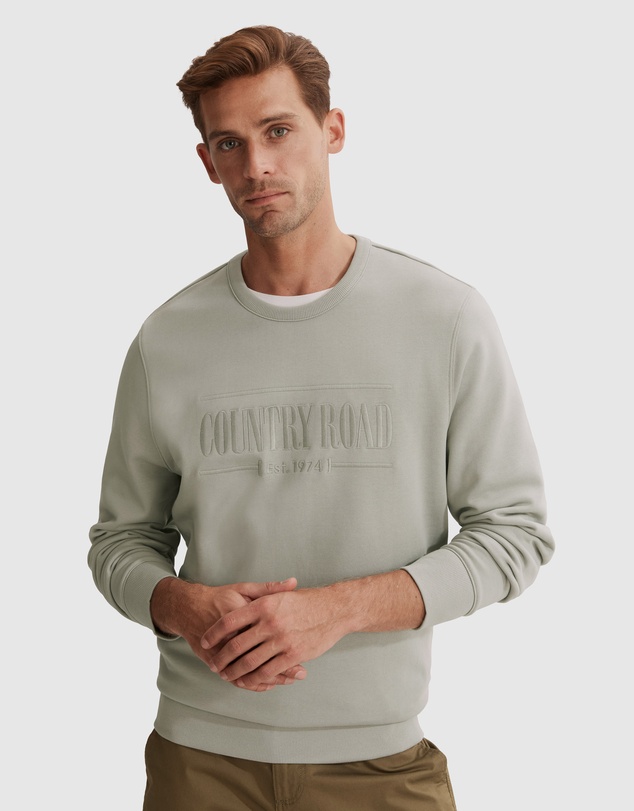 Country Road Verified Australian Cotton Heritage Sweat