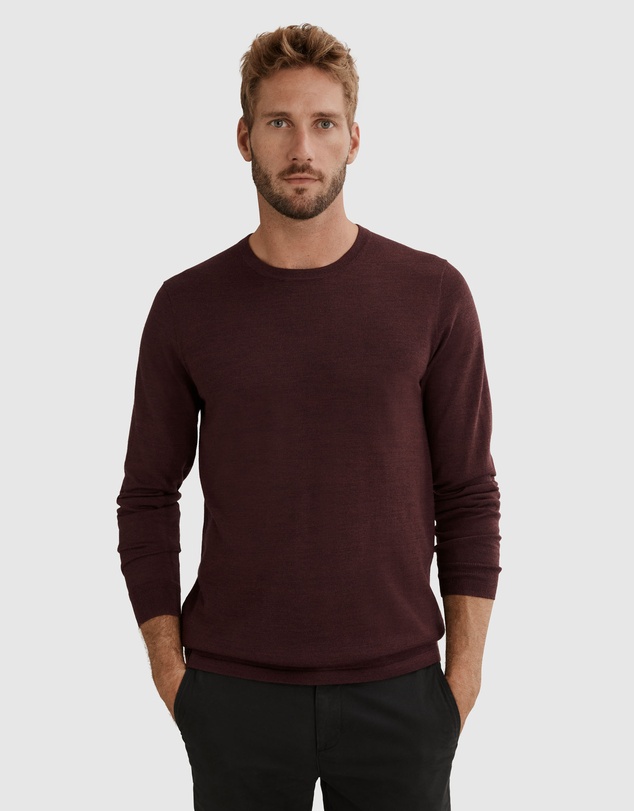 Country Road Verified Australian Merino Wool Crew Knit