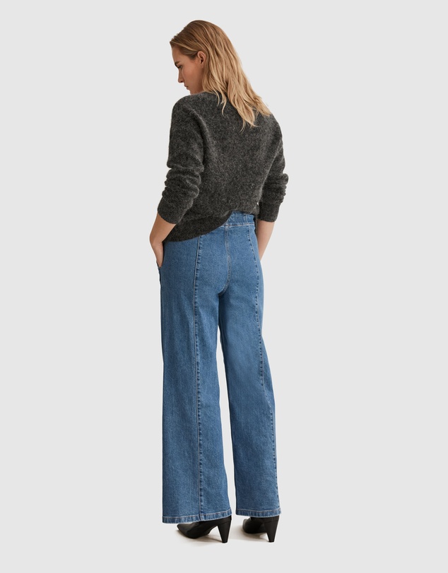 Country Road Australian Cotton Wide Tailored Jean