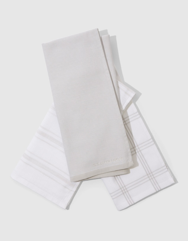 Country Road Australian Cotton Xave Tea Towel Pack Of 3