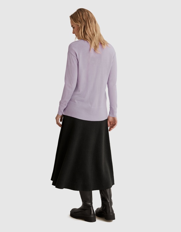 Country Road Verified Australian Merino Wool V-neck Knit