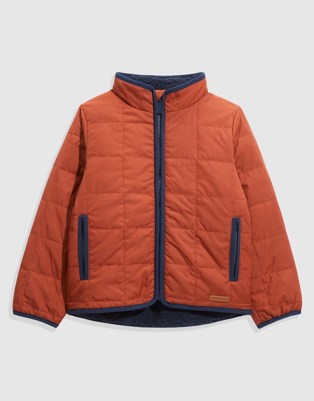 Country Road Grid Zip Jacket