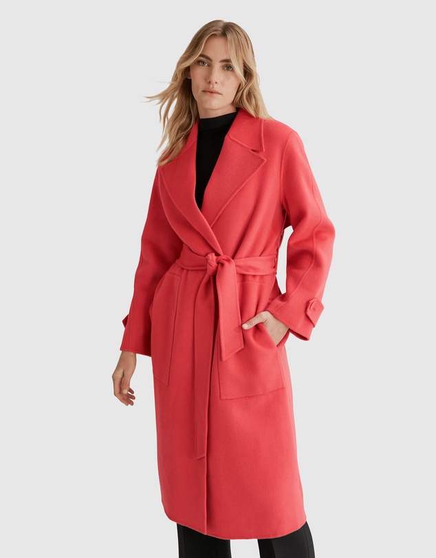 Country Road Belted Soft Coat