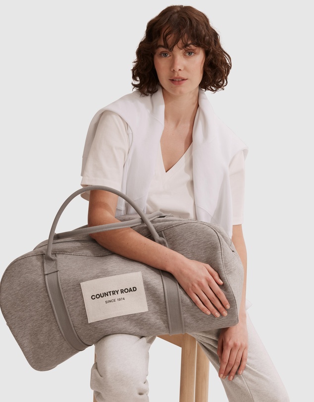 Country Road Puff Print Tote