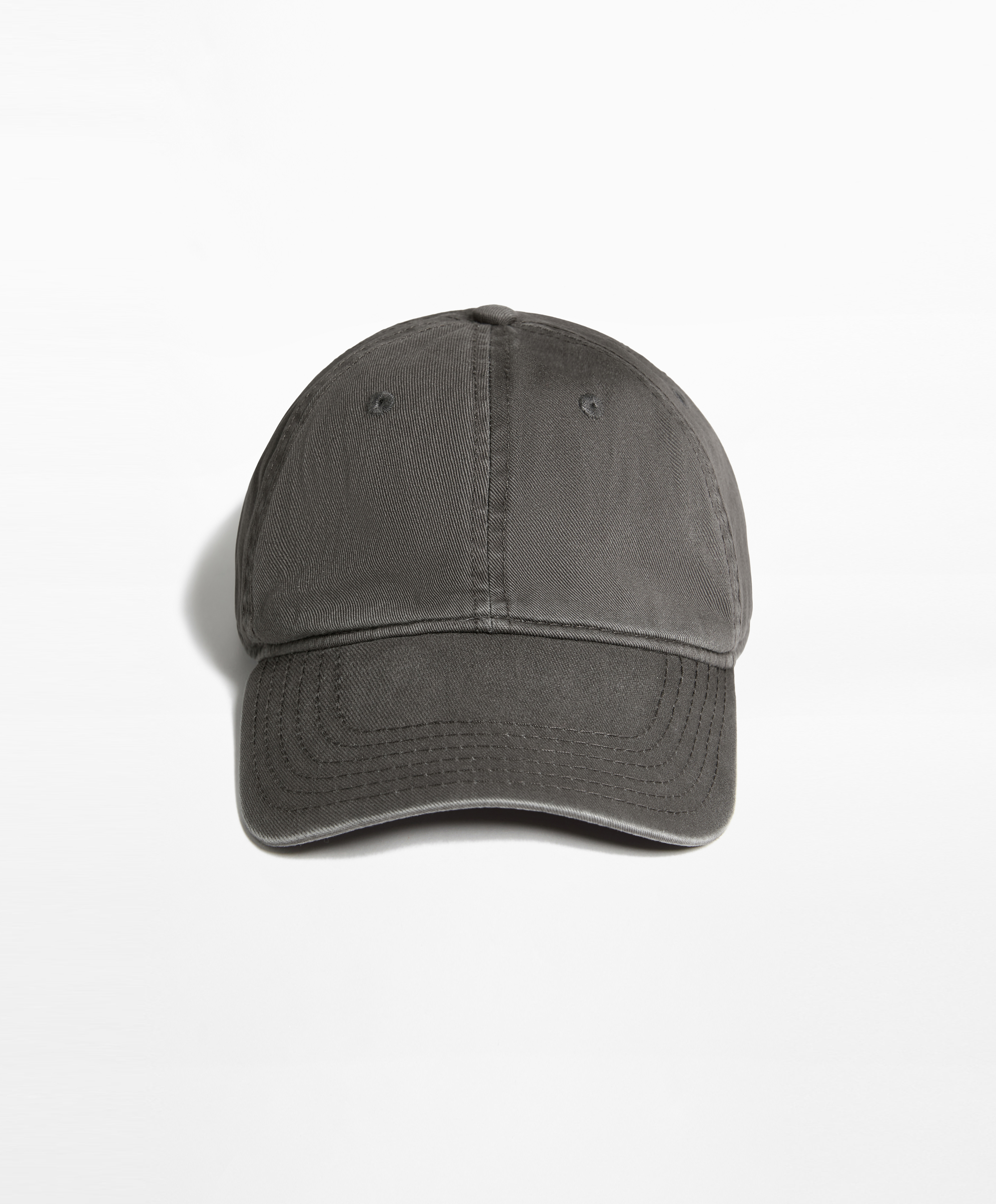 Washed-effect 100% cotton cap