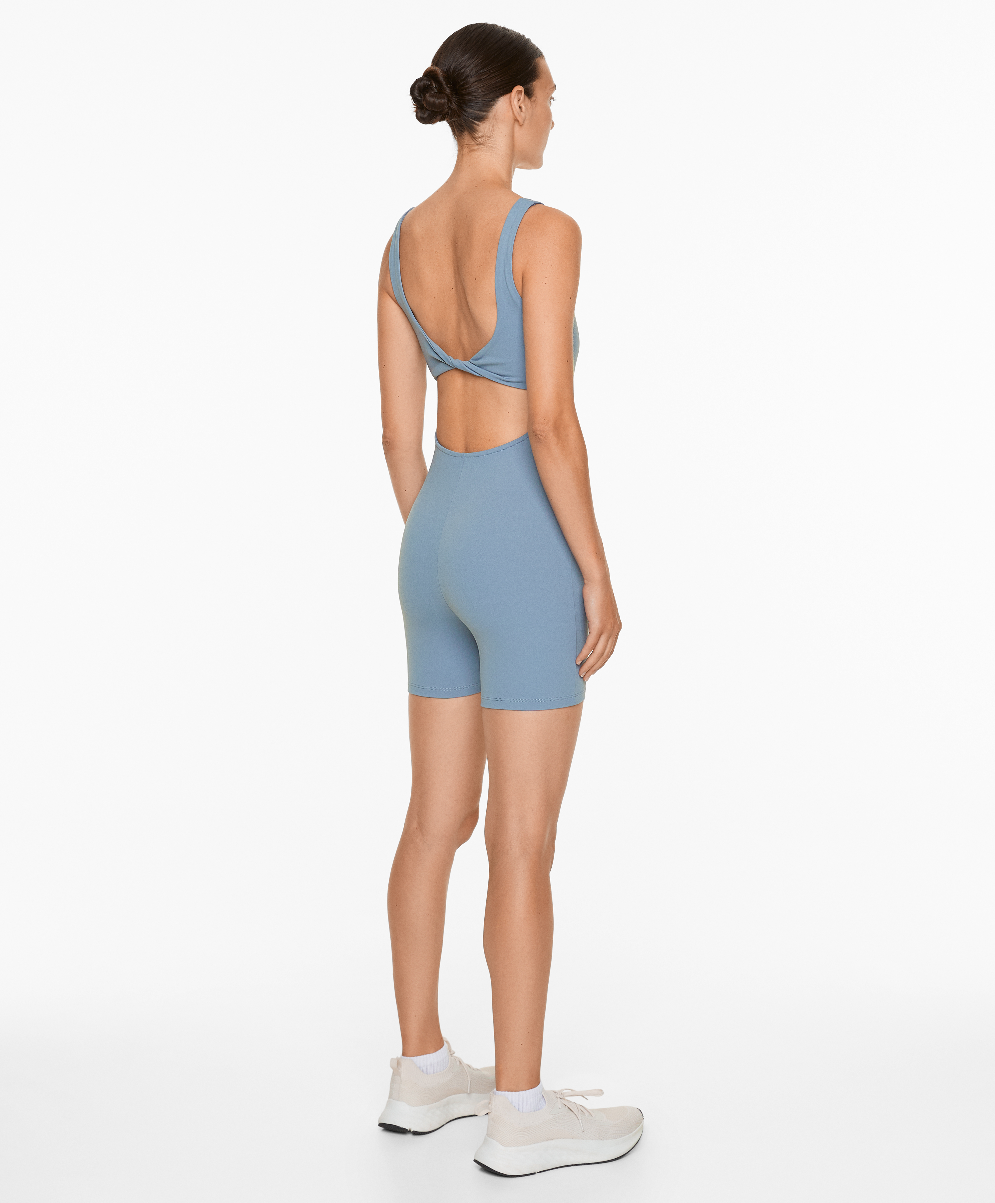 Comfortlux crossover back short jumpsuit