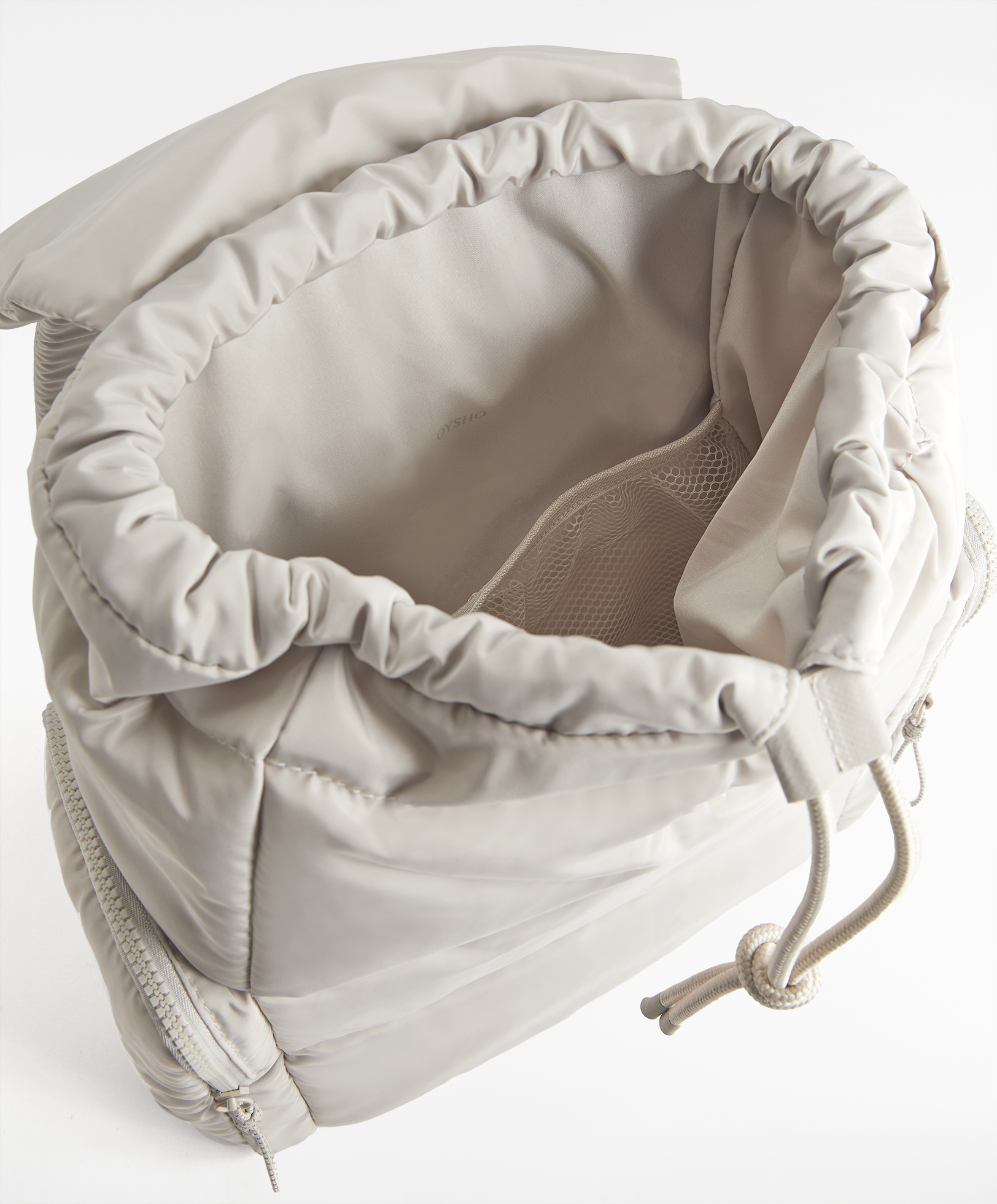 Quilted backpack
