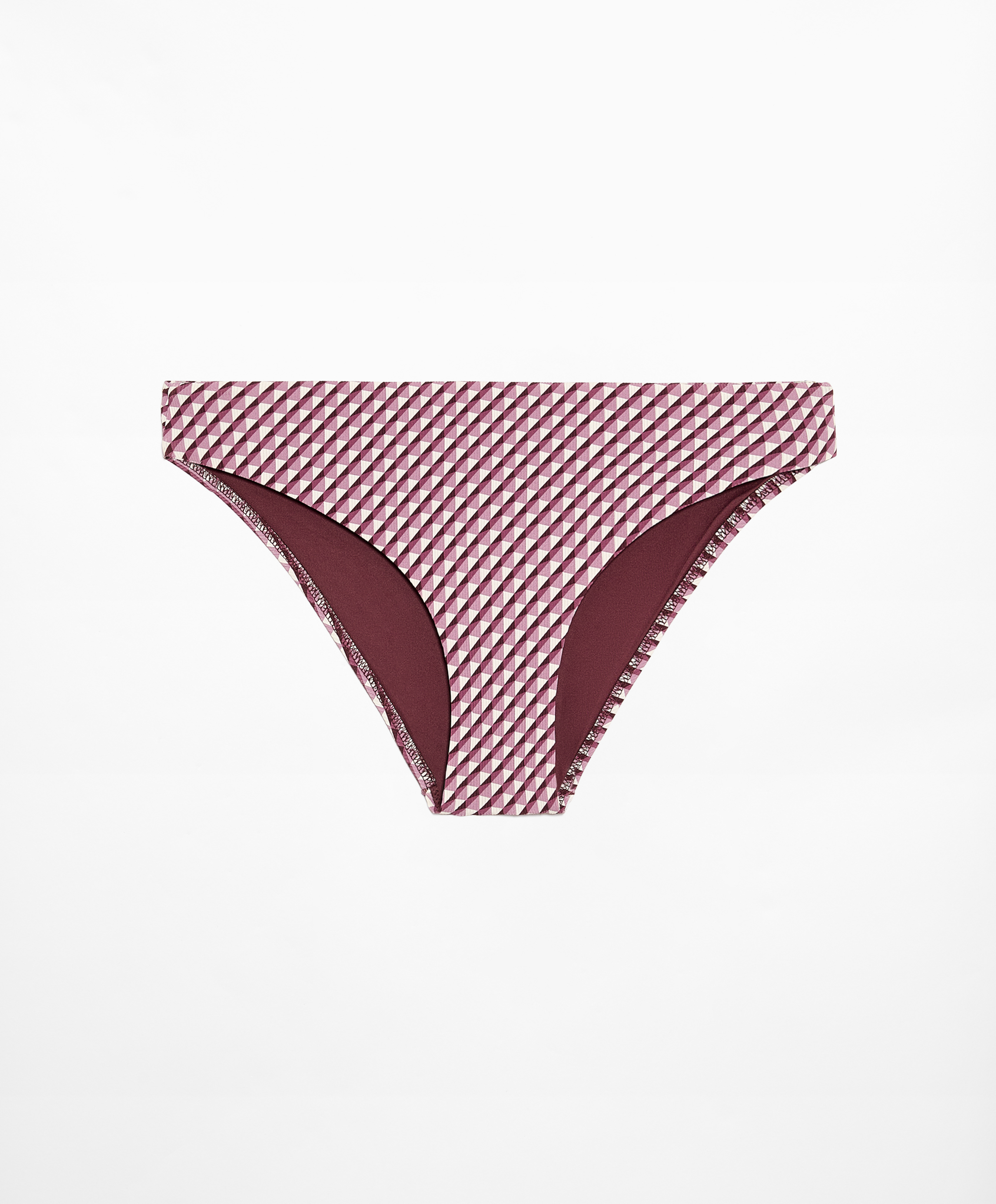 Geometric pattern classic bikini briefs