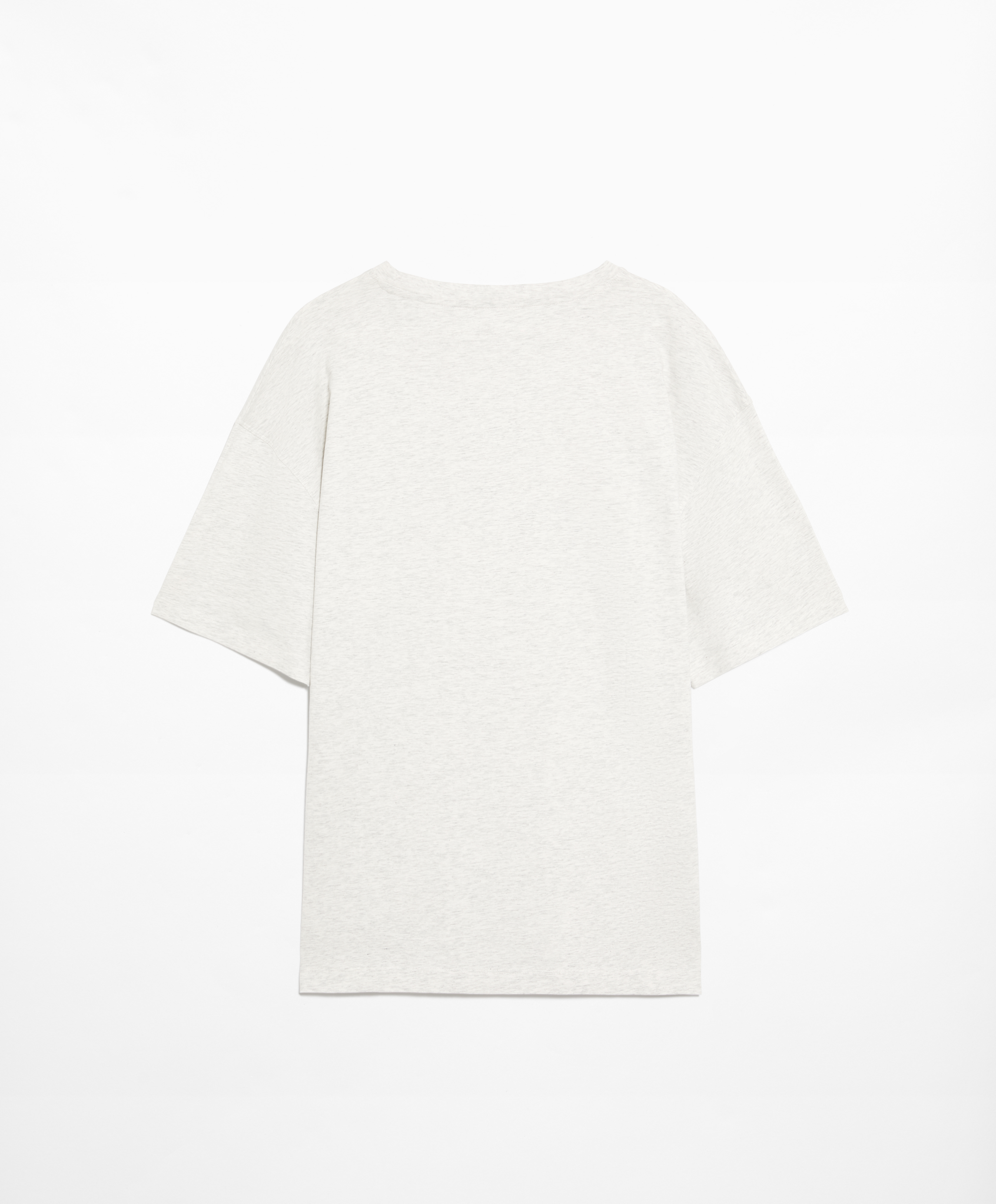 Short sleeve cotton blend T-shirt