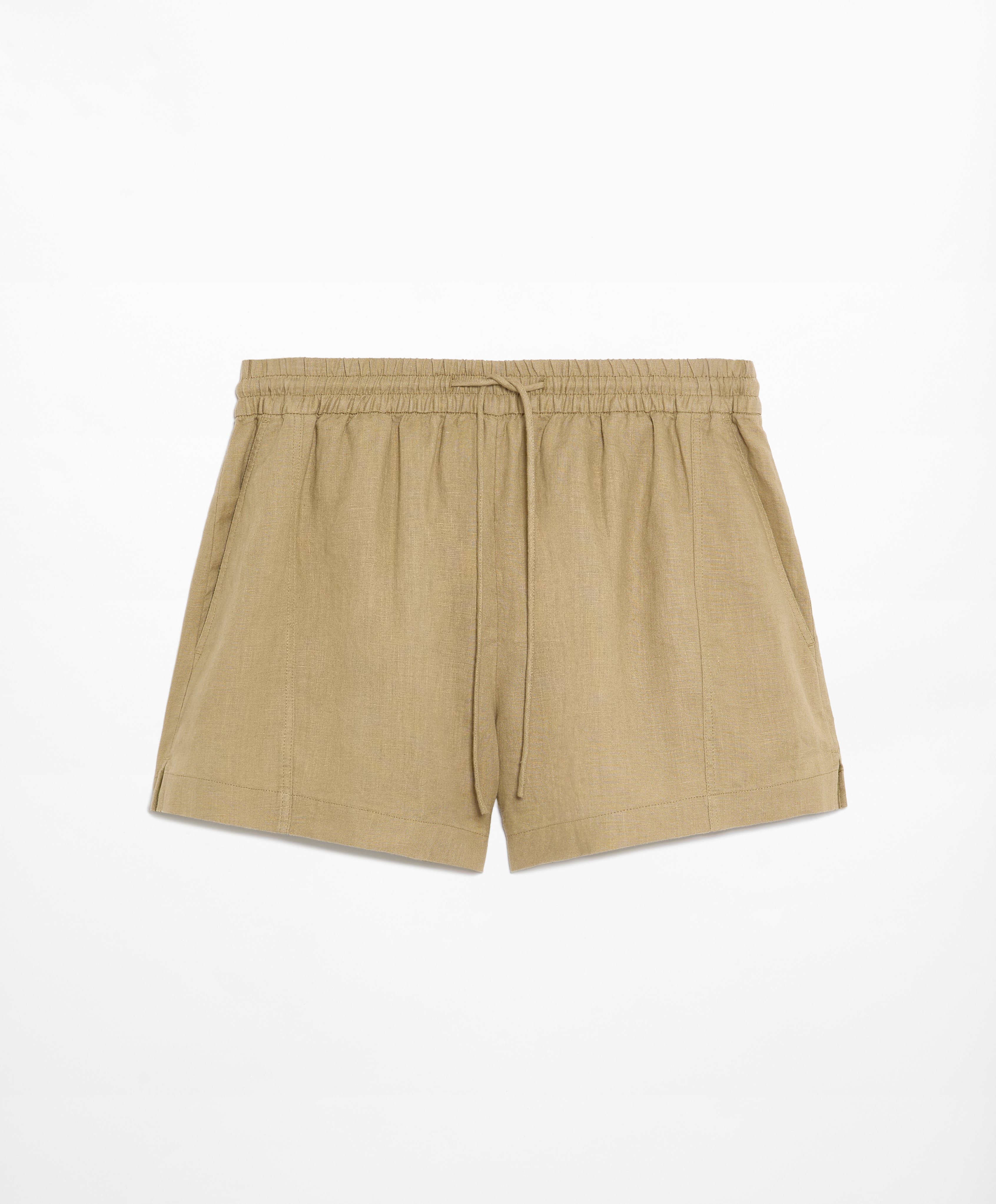 100% linen shorts
