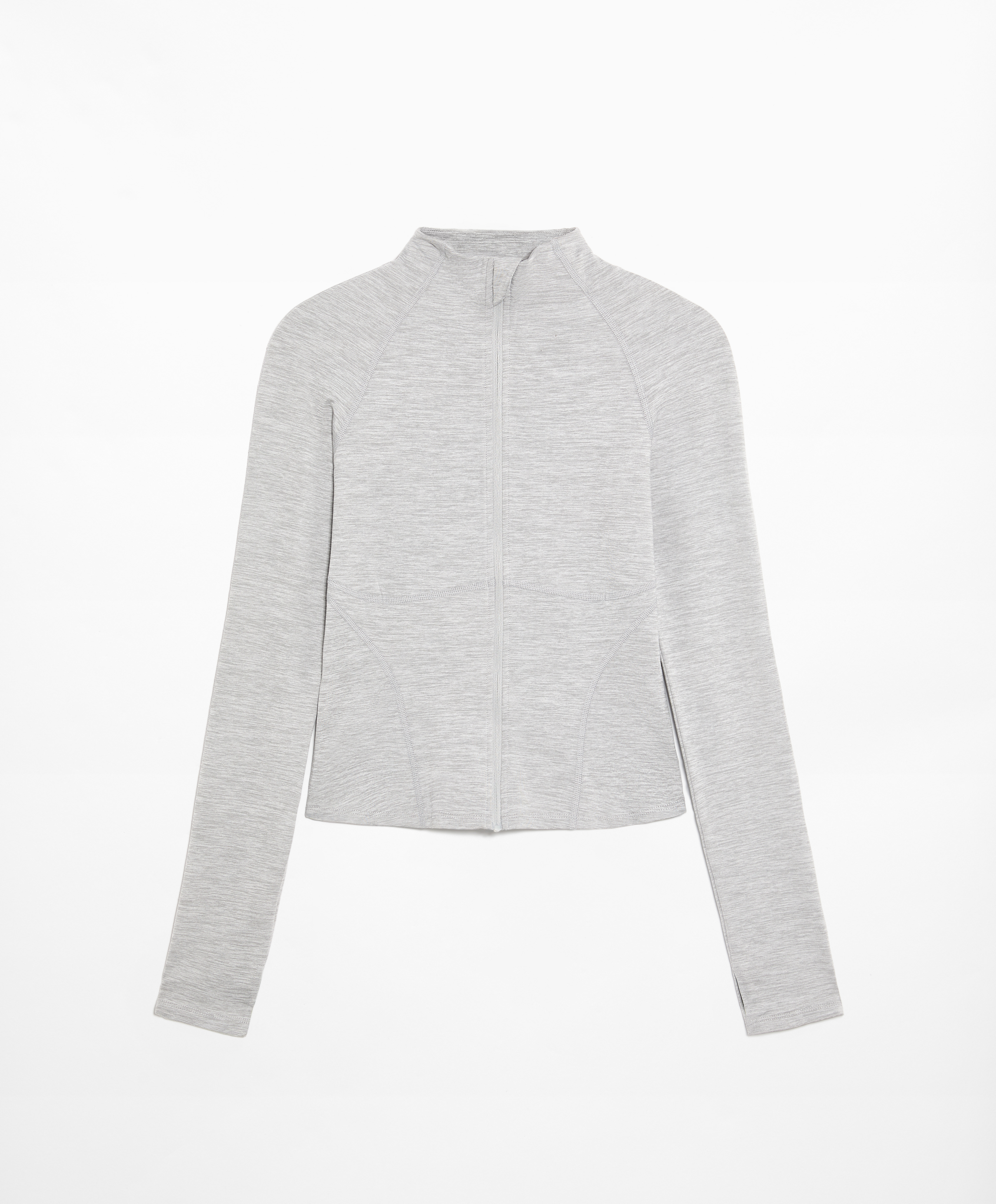 Light and warm short technical jacket