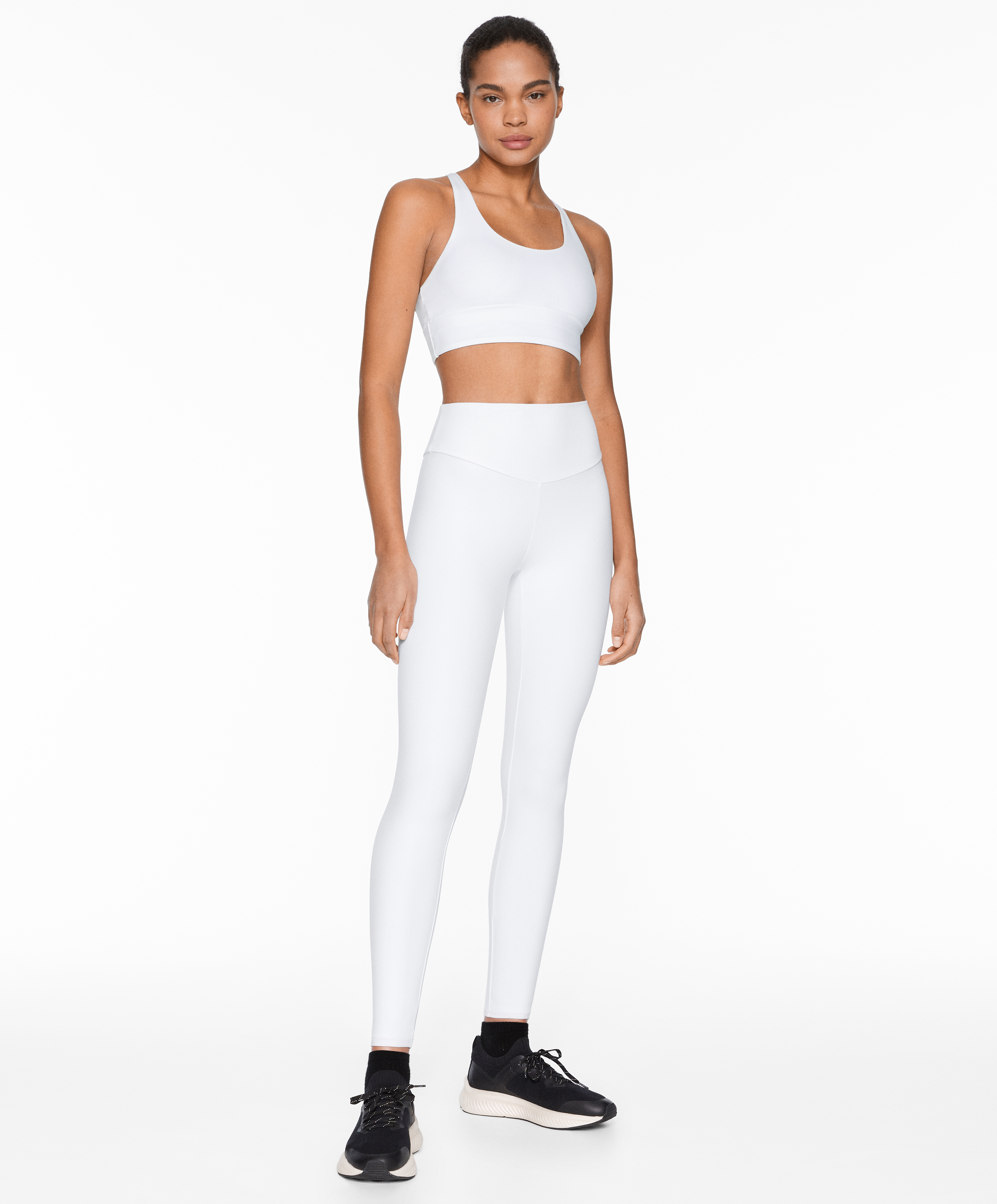 Comfortlux high-rise ankle-length leggings