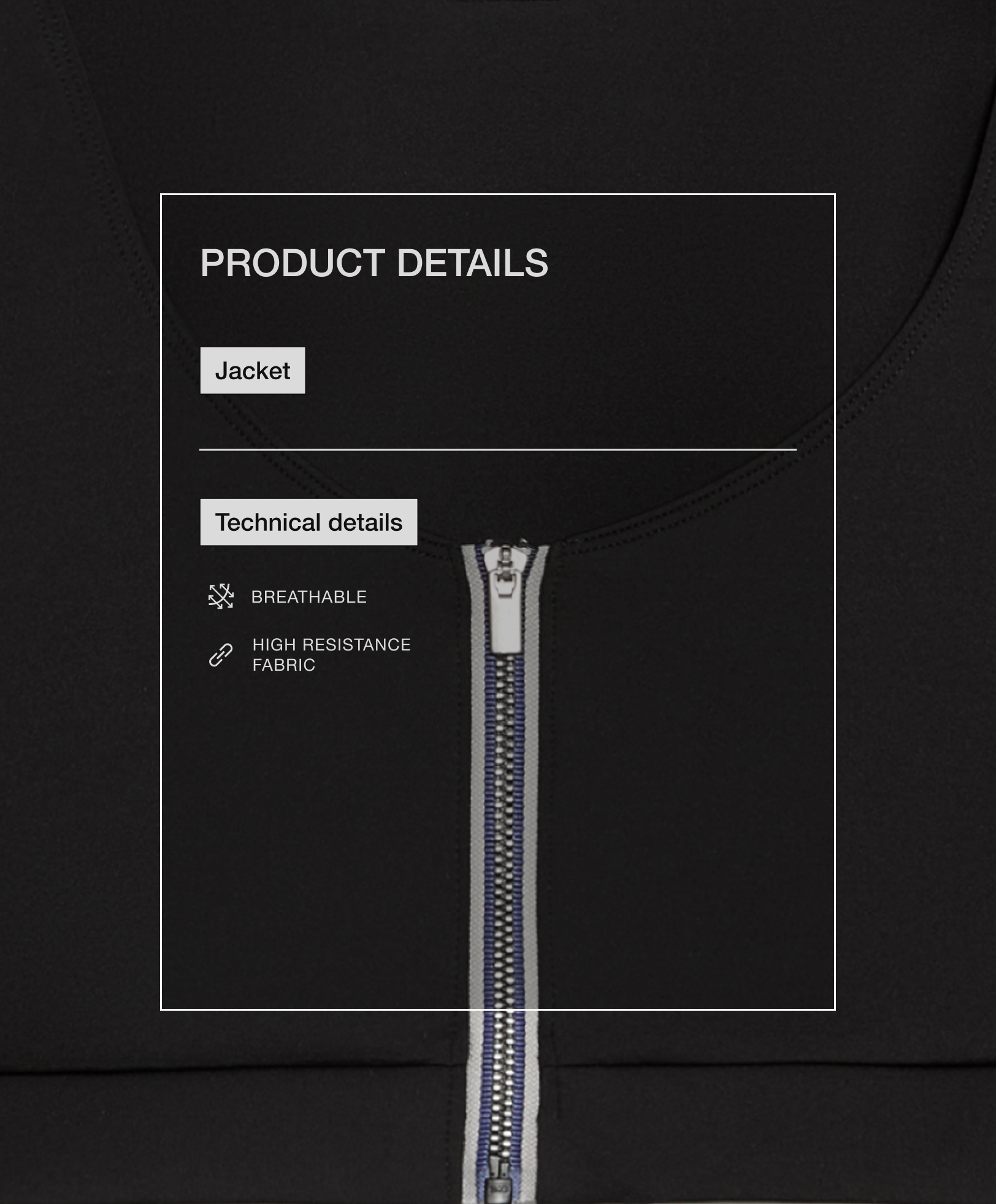 Neoprene effect zip long-sleeved crop T-shirt