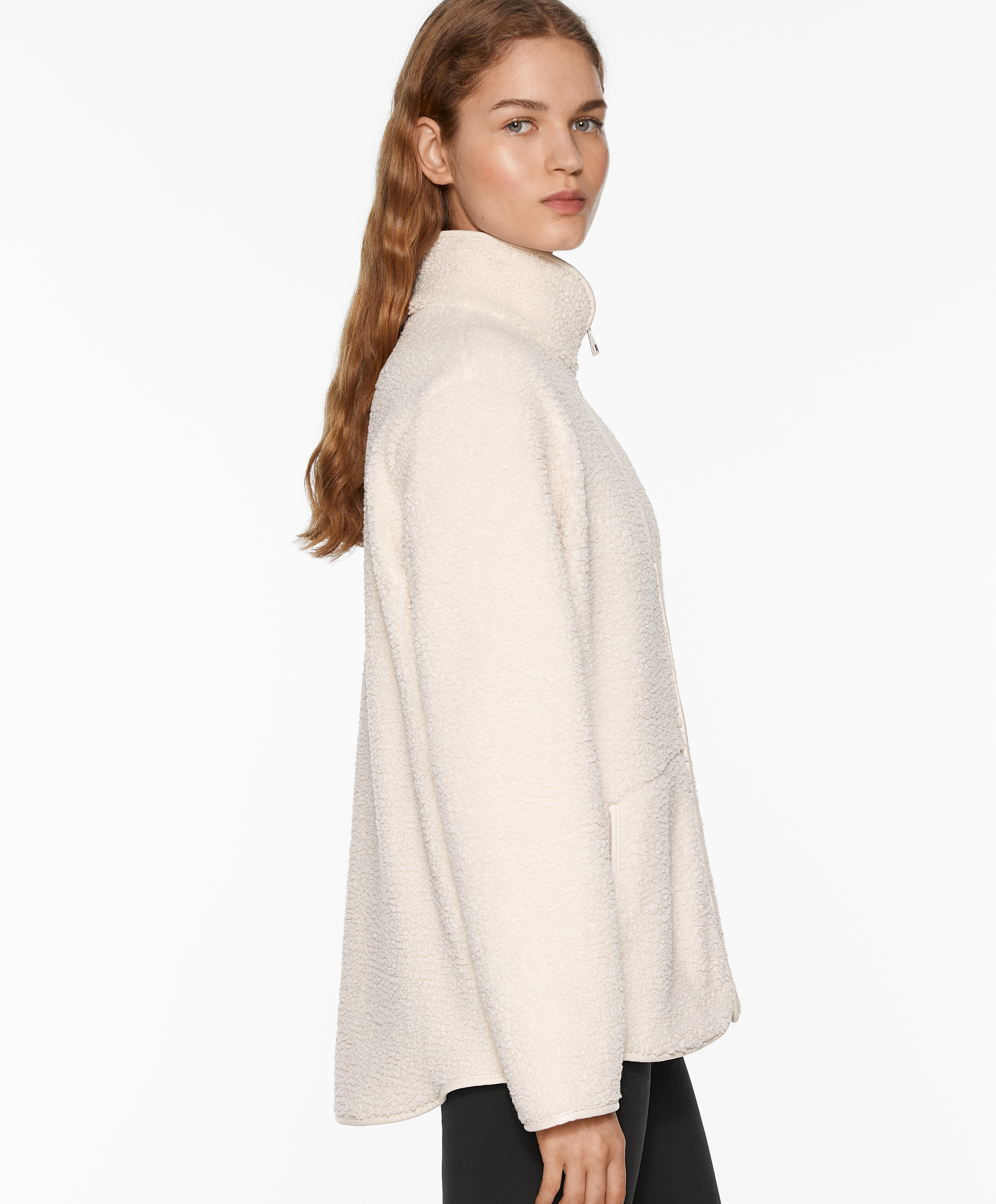 Faux-shearling jacket